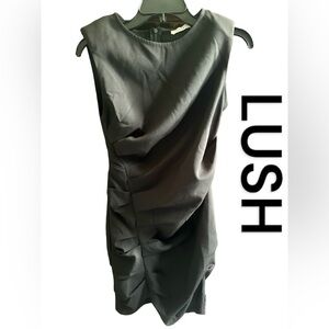 LUSH MINI BLACK DRESS